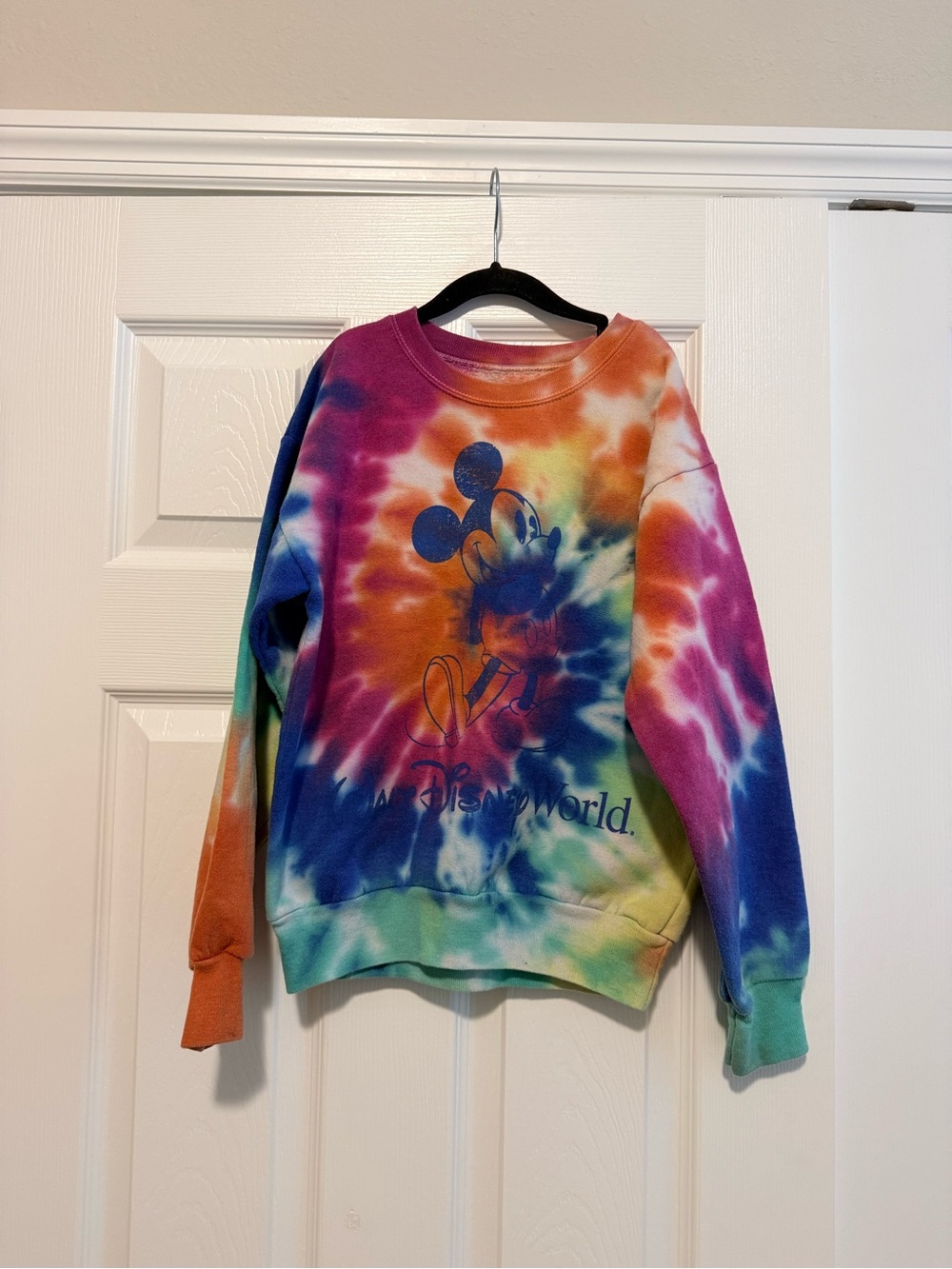 Disney Youth Tie-Dye Mickey Sweatshirt